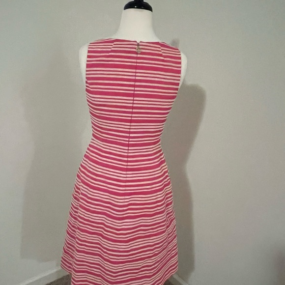 Pink and white striped Tommy Hilfiger dress. Worn once. - Picture 2 of 3